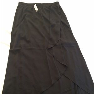 The Limited faux wrap maxi skirt